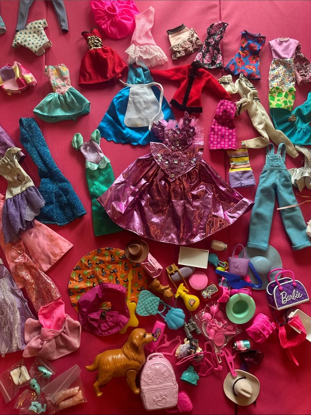 BIG bundle of Barbie Assorted Fashion, shoes & Accessories